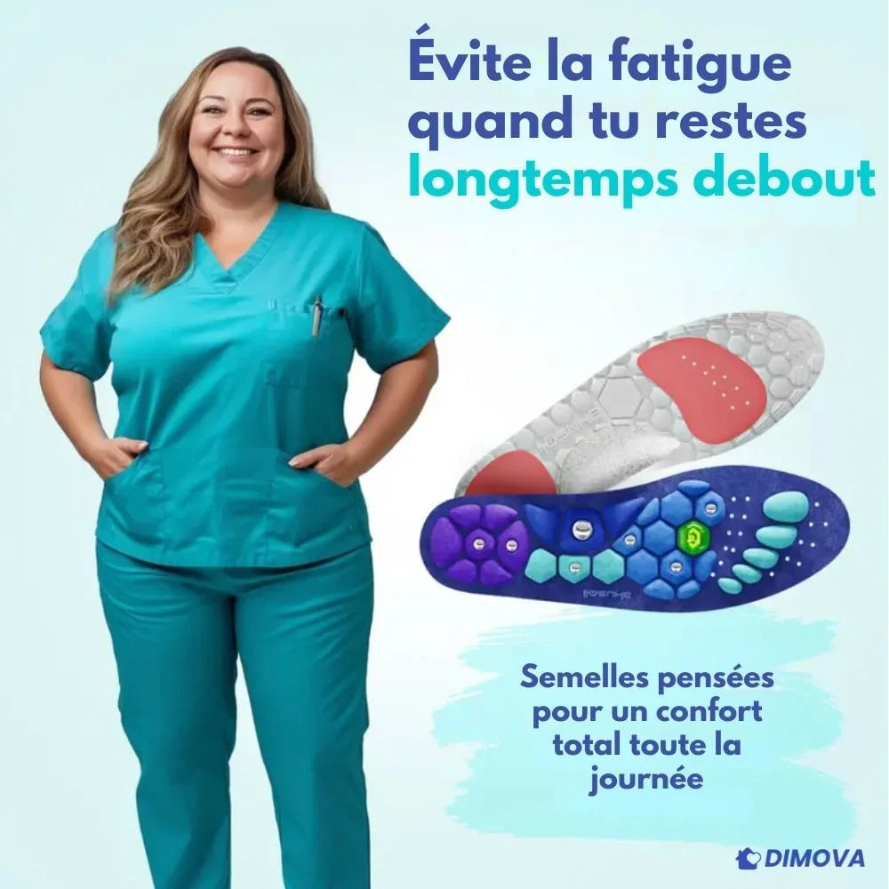 V3 cushioned insoles – Total comfort & orthopedic support