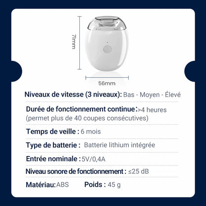 Coupe-Ongles et Polisseur Électrique