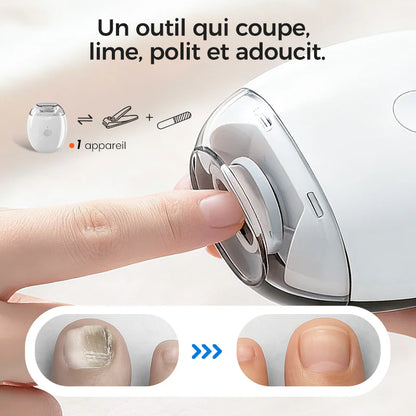 Coupe-Ongles et Polisseur Électrique