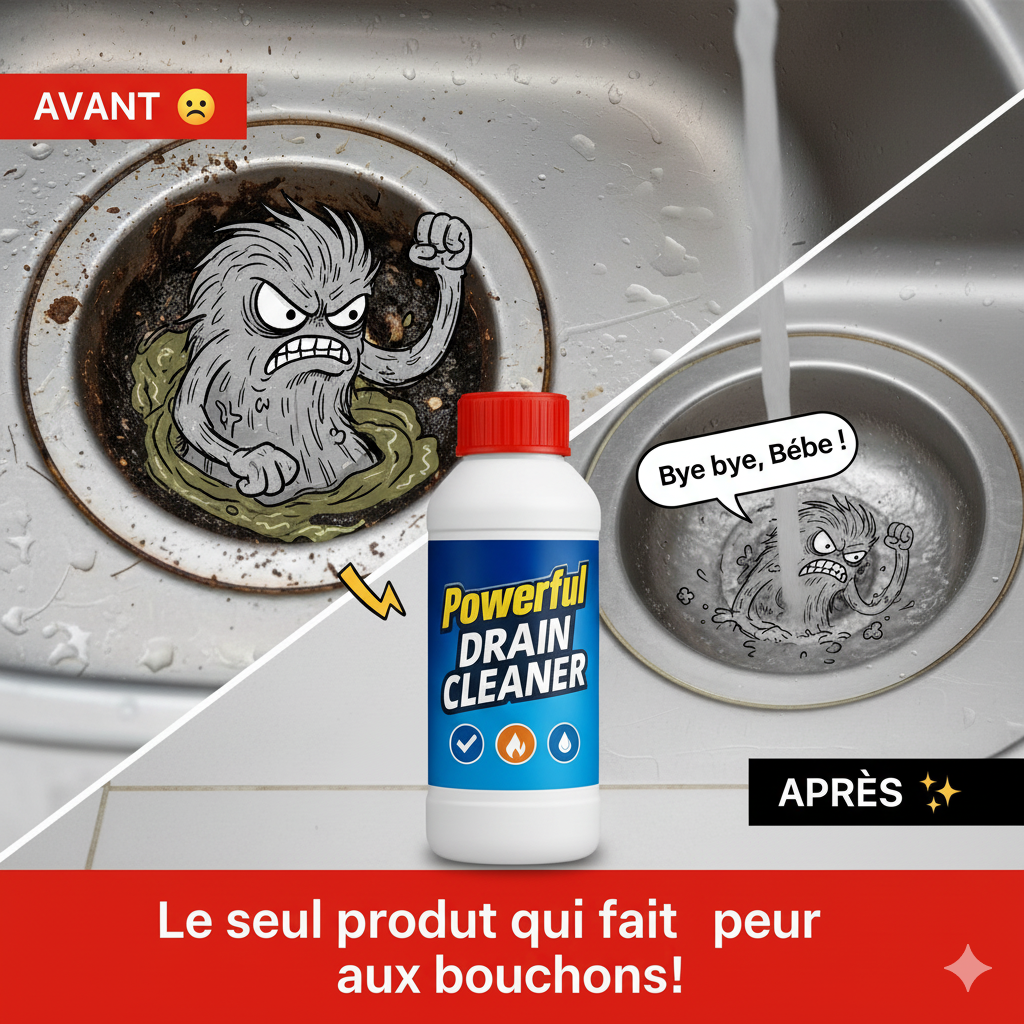 Nettoyant Intensif pour Évier et Canalisations🍃
