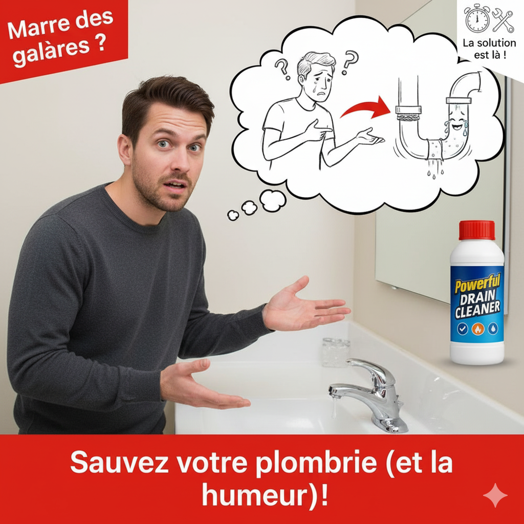 Nettoyant Intensif pour Évier et Canalisations🍃