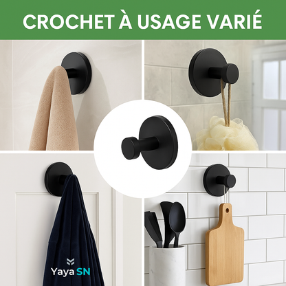 Crochet à ventouse facile à réparer