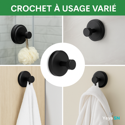 Crochet à ventouse facile à réparer